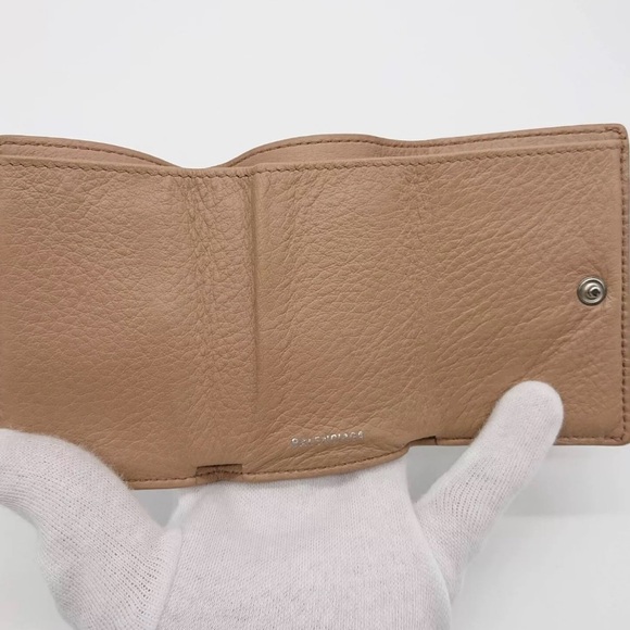 BALENCIAGA Paper mini wallet Trifold wallet full inclusion - Picture 9 of 13